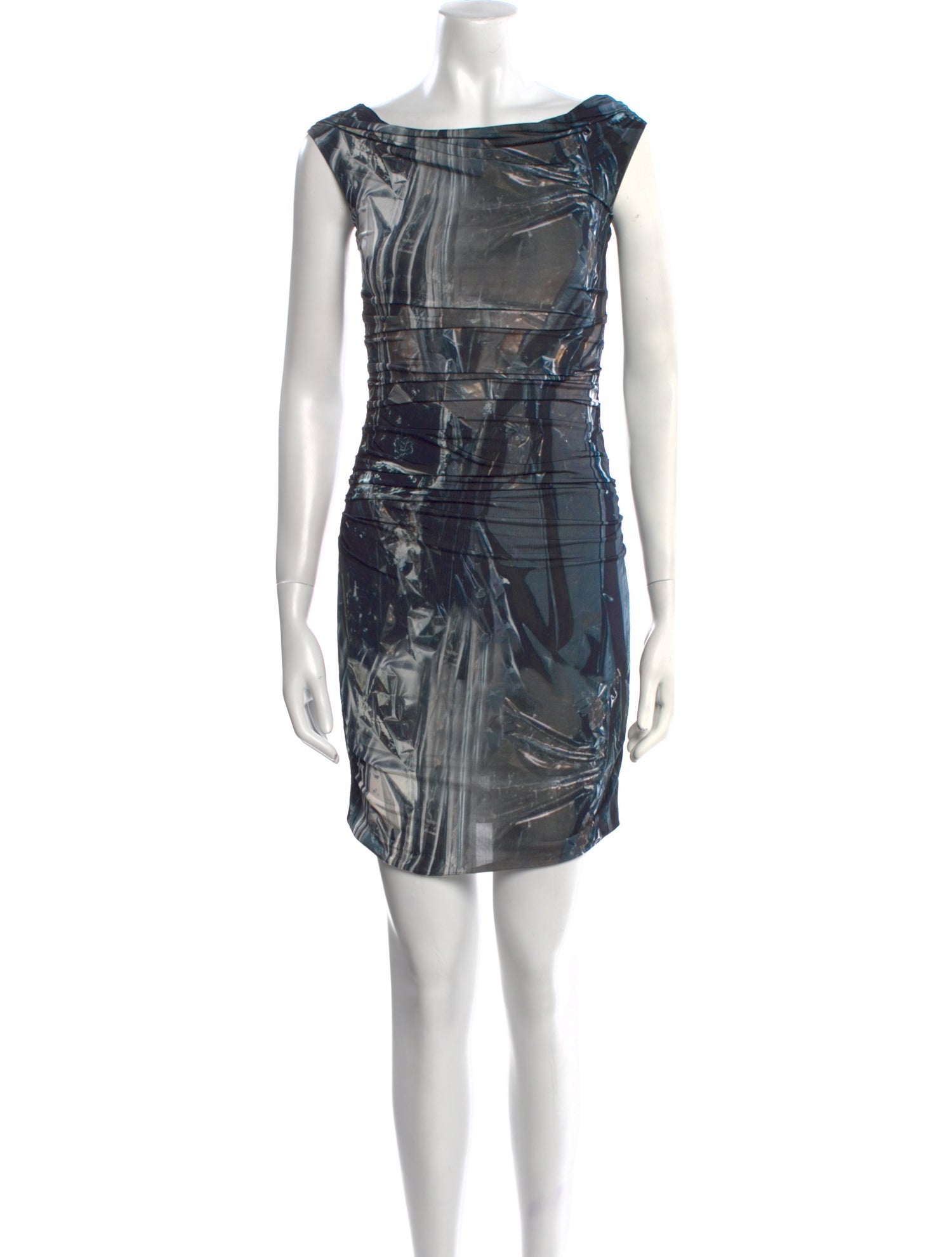 Helmut Lang Printed Mini Dress