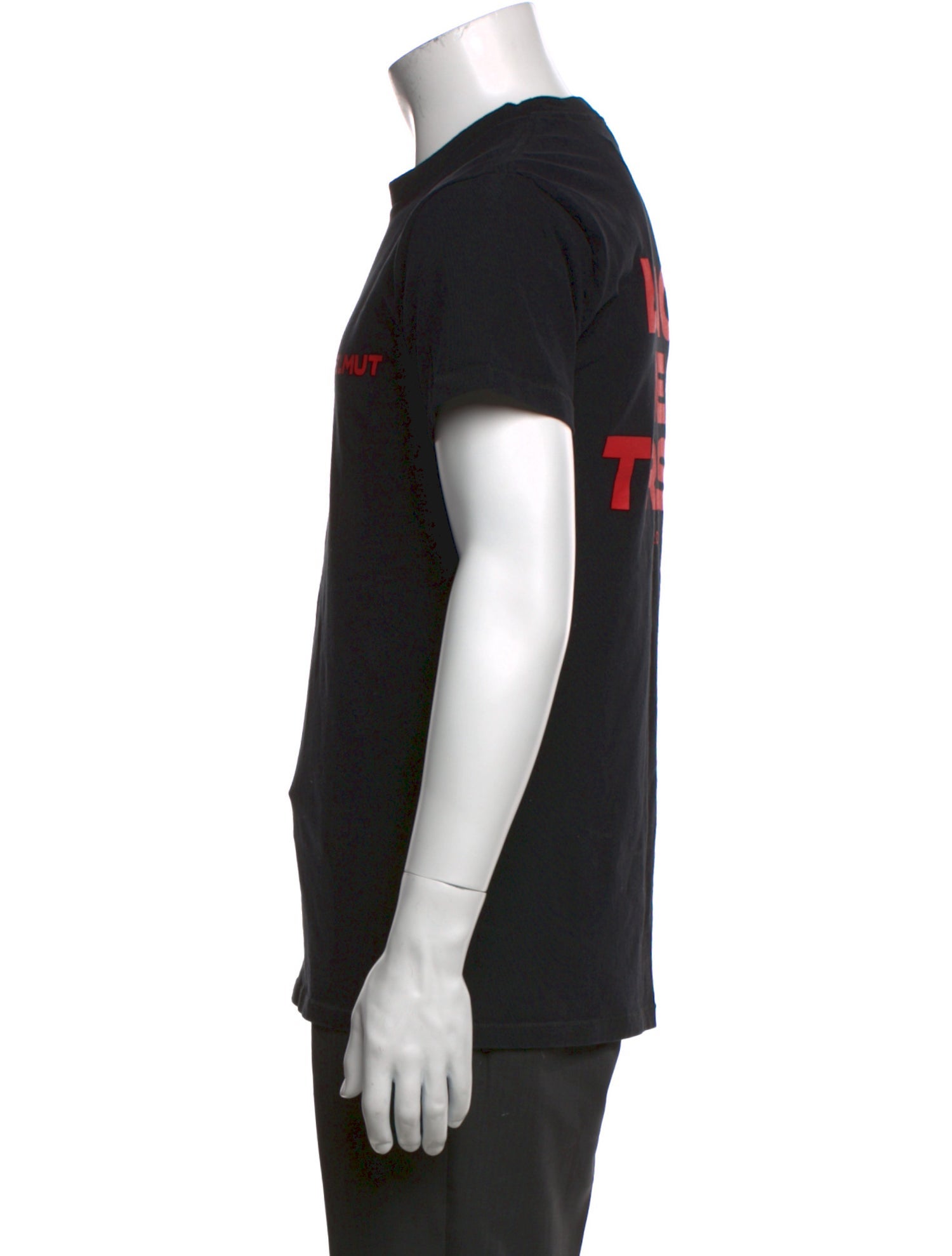 Helmut Lang Graphic Print Crew Neck T-Shirt