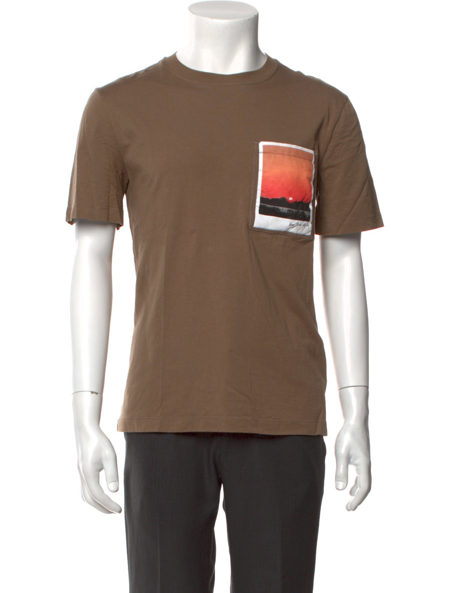 Loewe Dog Print Graphic T-Shirt - Grey T-Shirts, Clothing