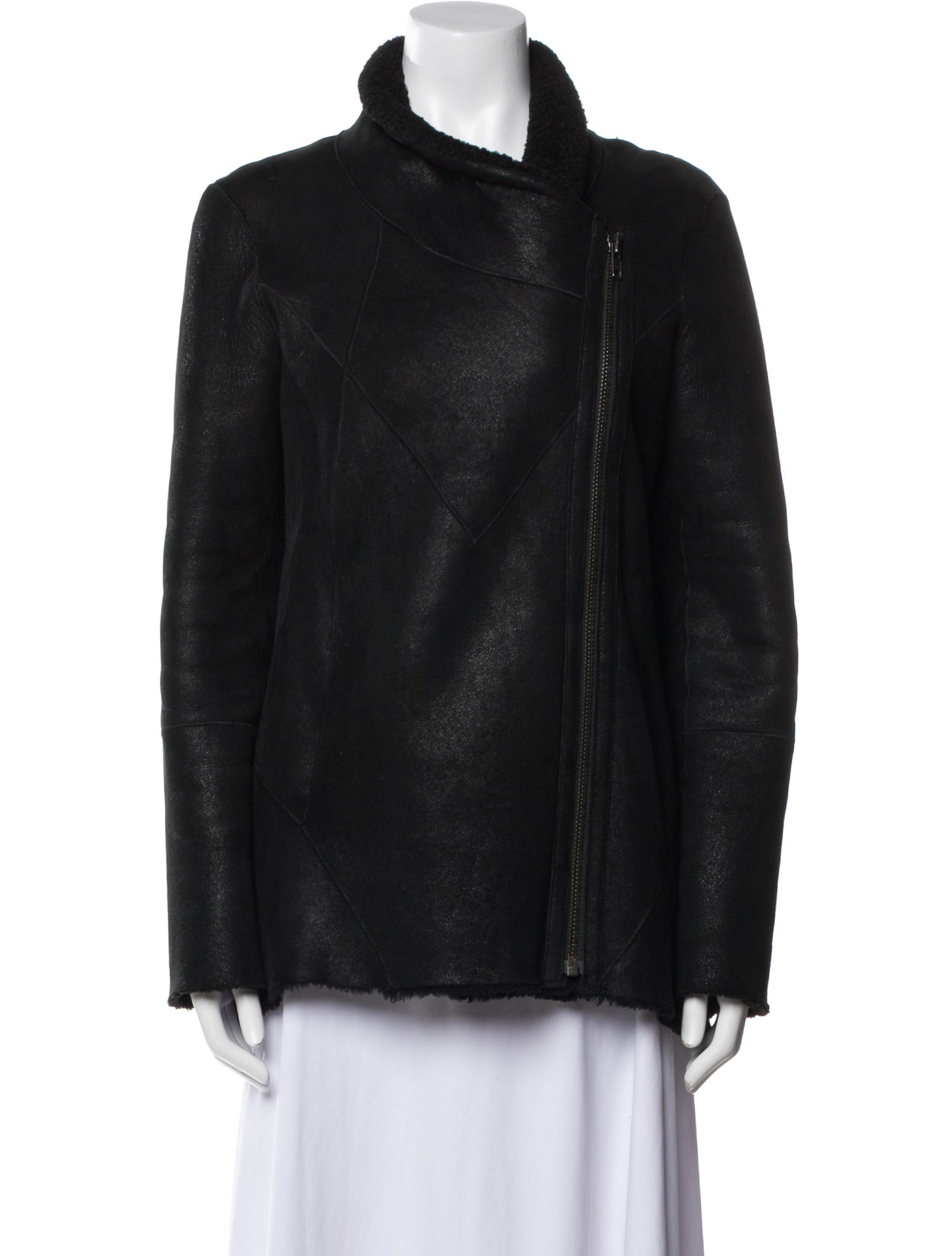 Helmut Lang Fur Faux Fur Jacket