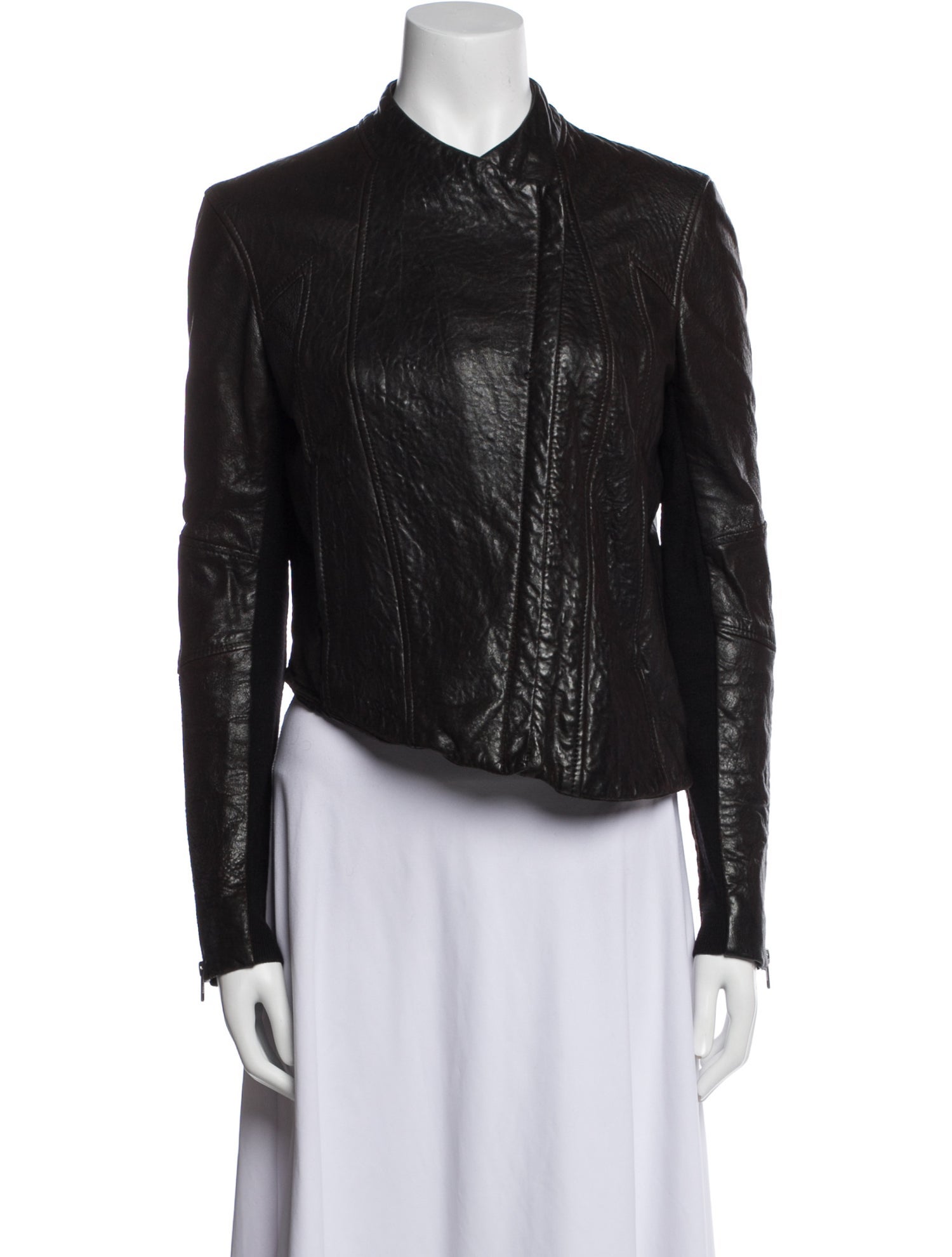Helmut Lang Lamb Leather Biker Jacket