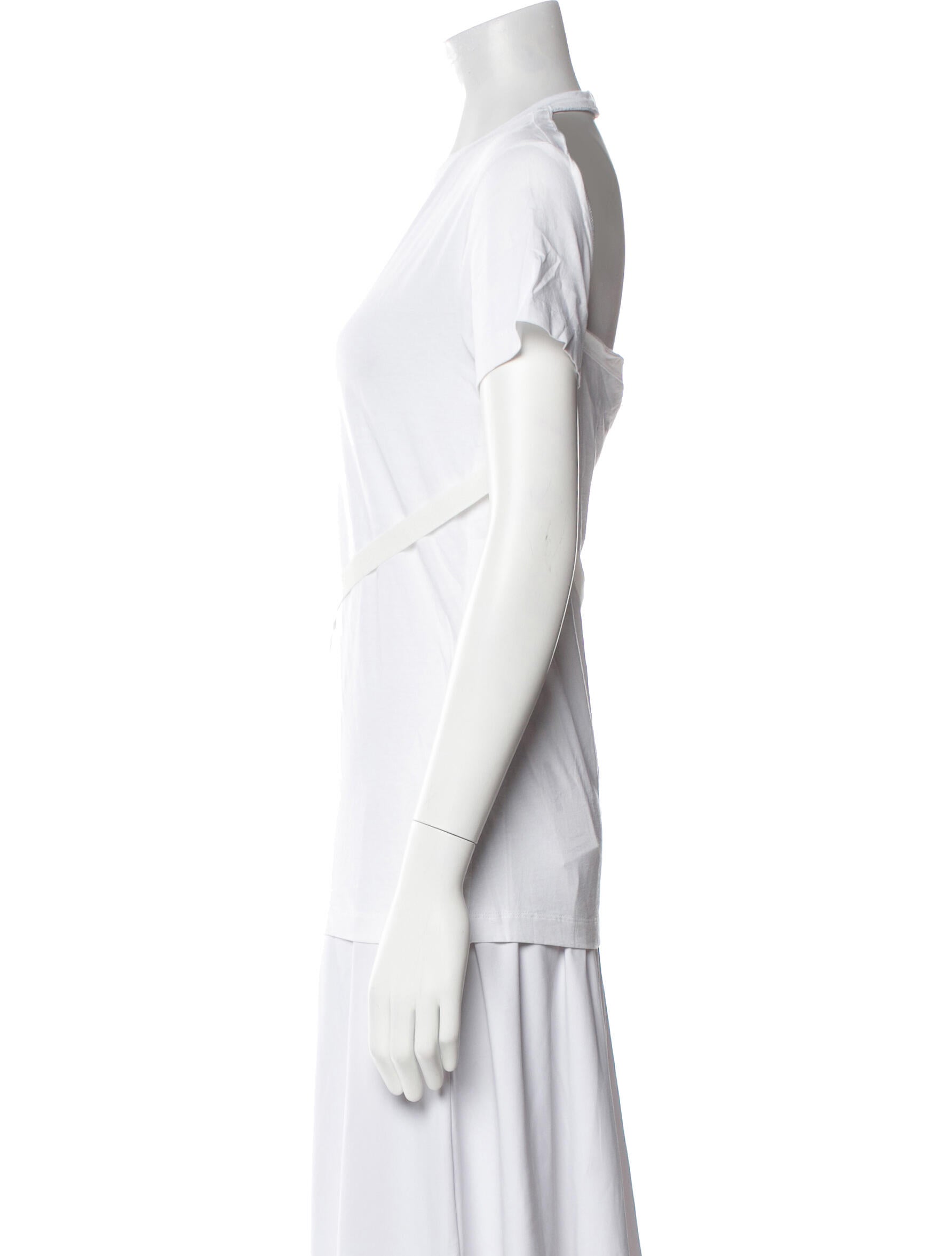 Helmut Lang Crew Neck Short Sleeve T-Shirt