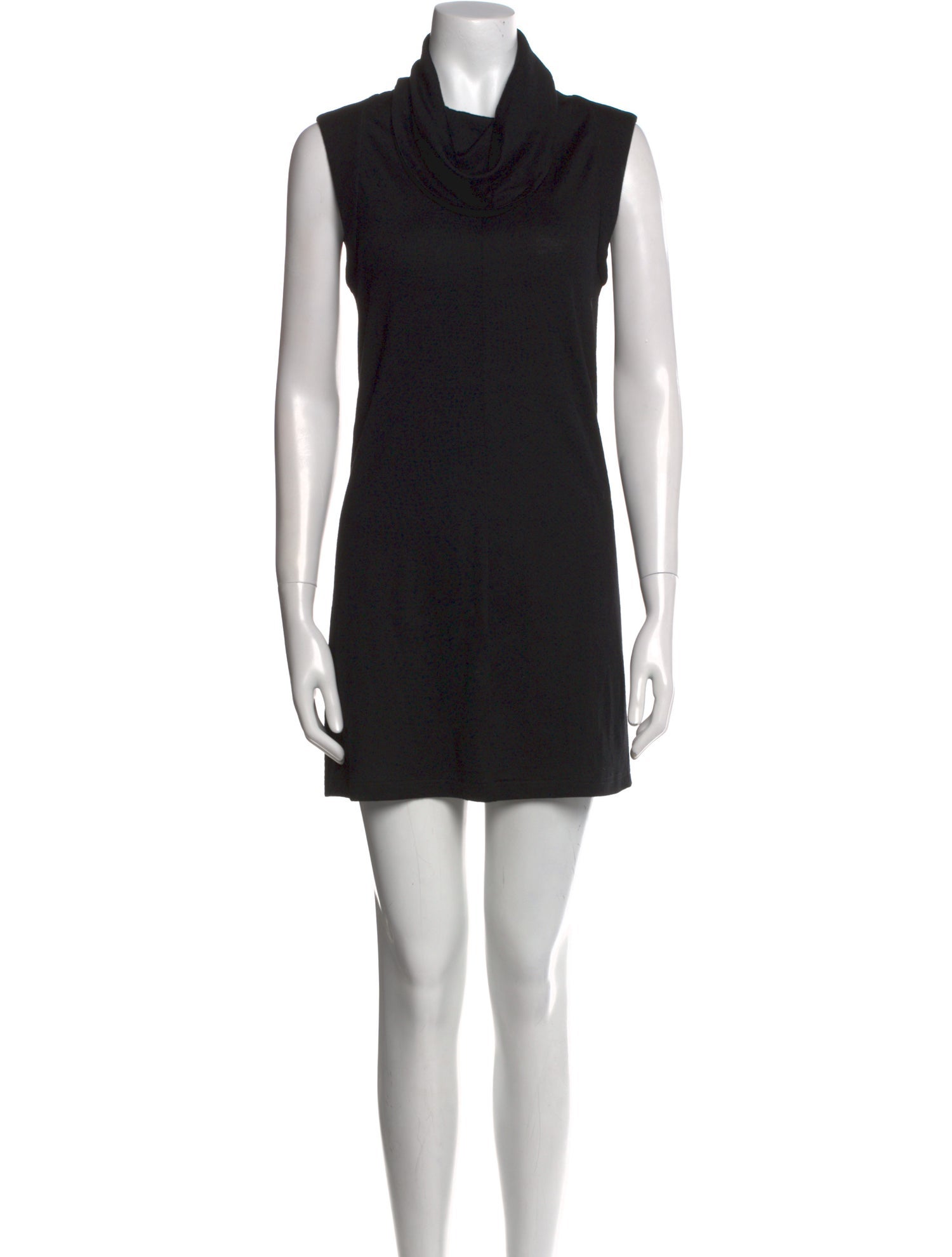 Helmut Lang Cowl Neck Mini Dress