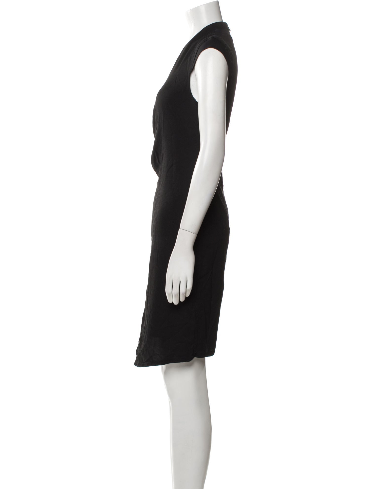 Helmut Lang V-Neck Mini Dress