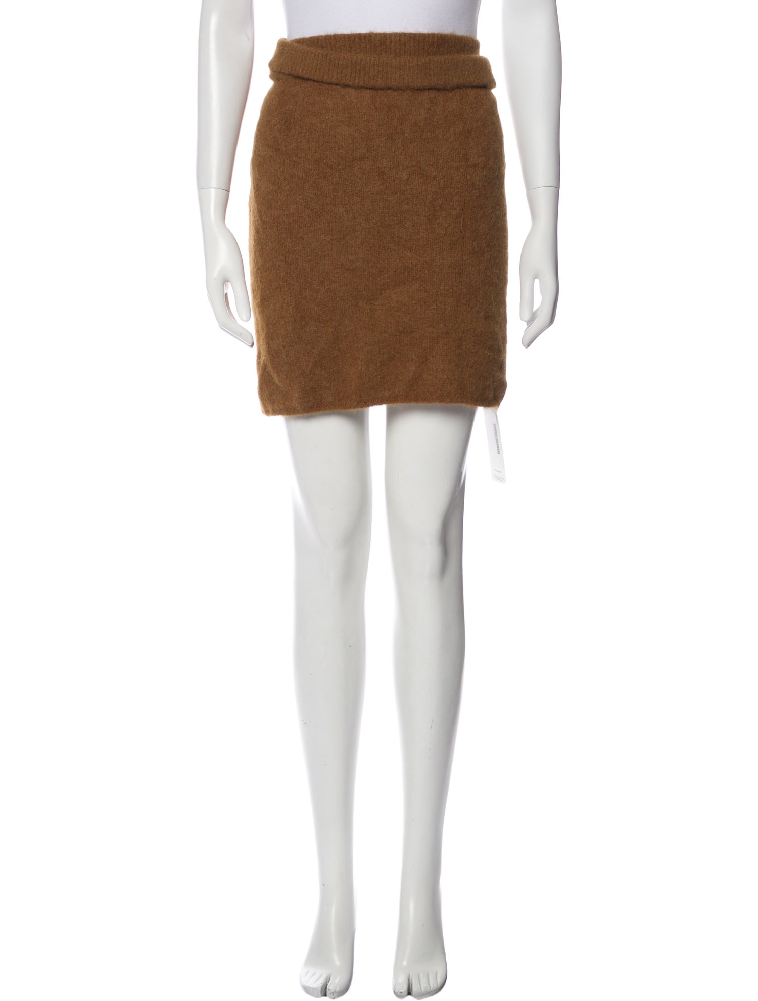 Helmut Lang Alpaca Mini Skirt