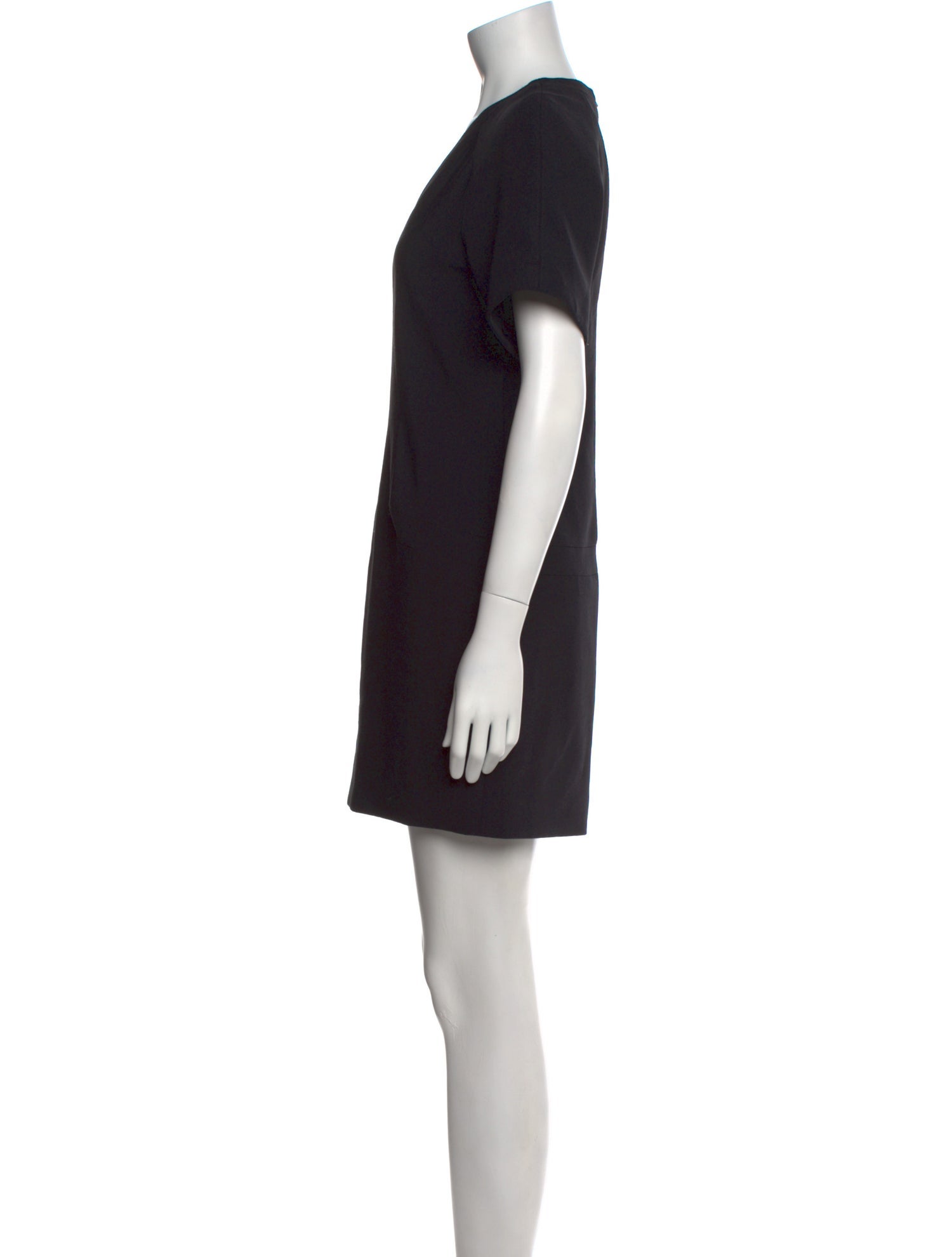 Helmut Lang V-Neck Mini Dress