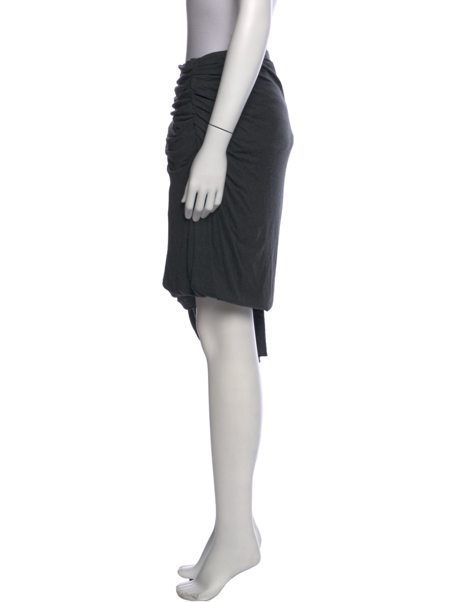 Helmut Lang Pleated Accents Long Skirt w/ Tags