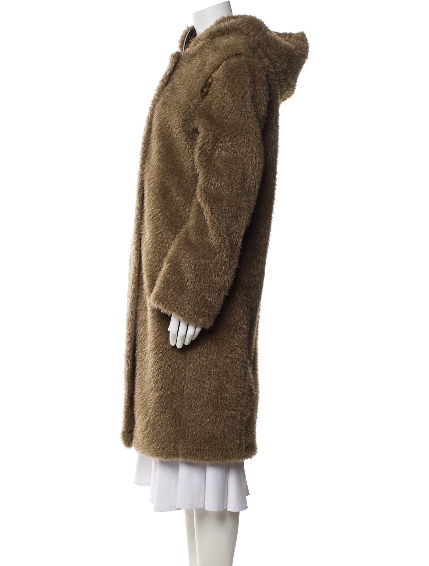 Helmut Lang Faux Fur Coat w/ Tags