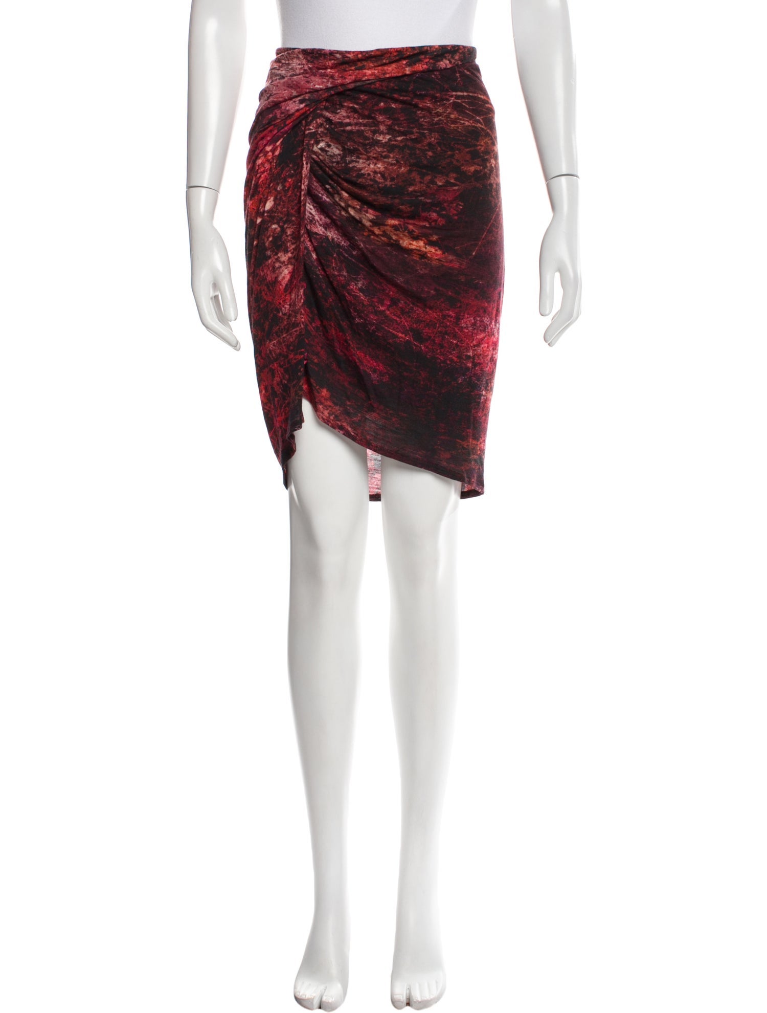 Helmut Lang Wool Knee-Length Skirt