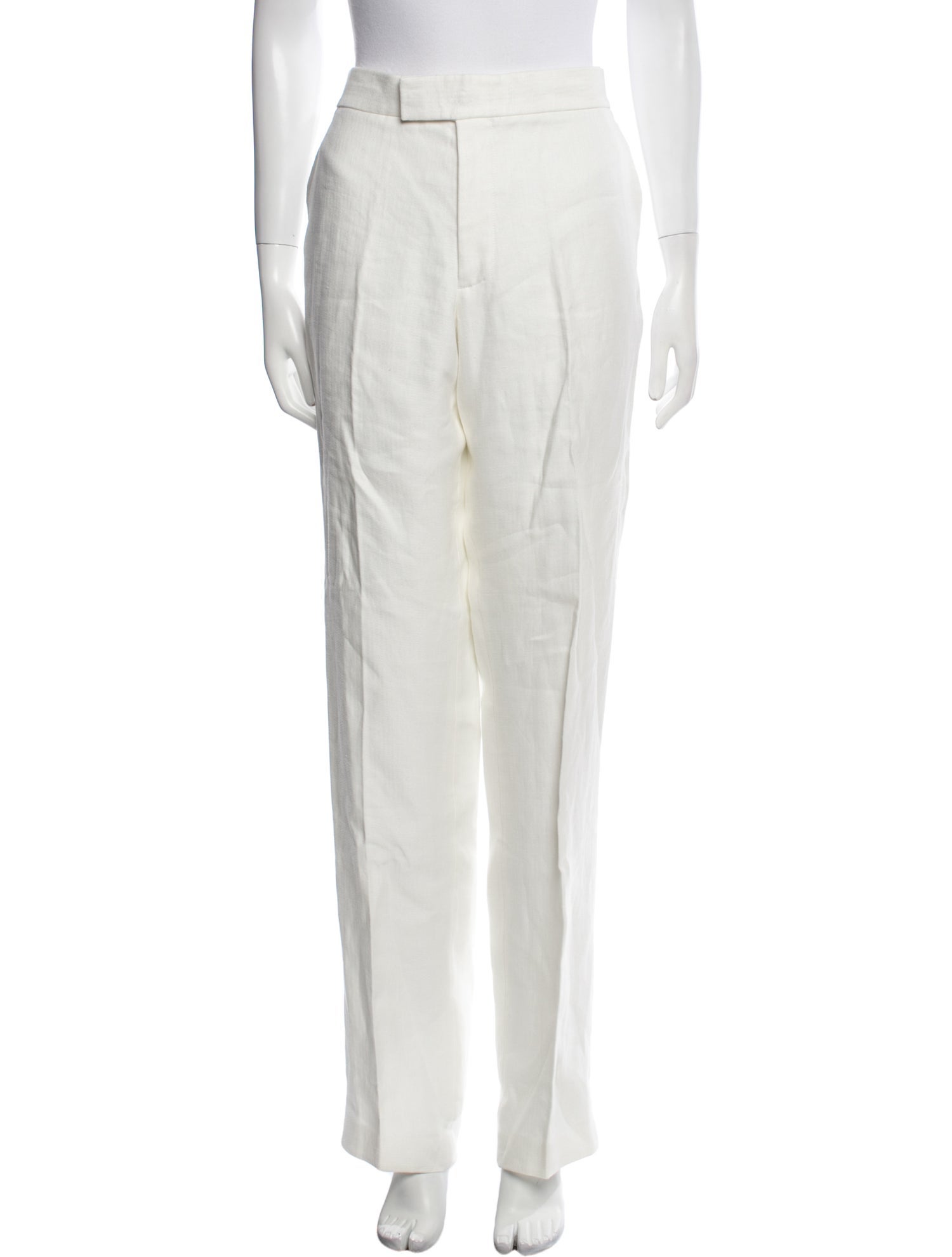 Helmut Lang Hemp Straight Leg Pants