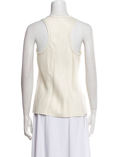 Helmut Lang Scoop Neck Sleeveless Top