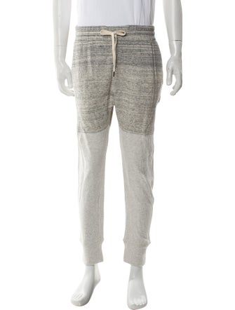 Helmut Lang Linen Striped Lounge Bottoms