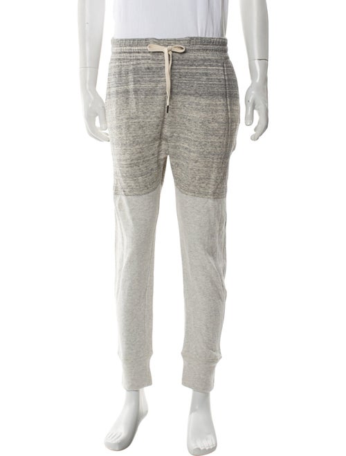 Helmut Lang Linen Striped Lounge Bottoms