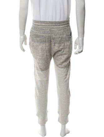 Helmut Lang Linen Striped Lounge Bottoms