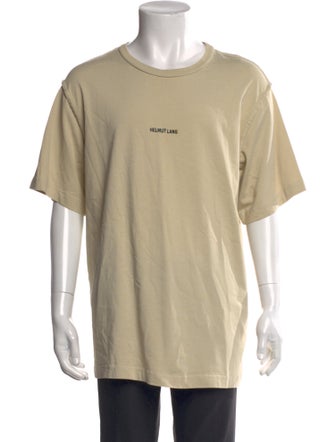 Helmut Lang Graphic Print Crew Neck T-Shirt