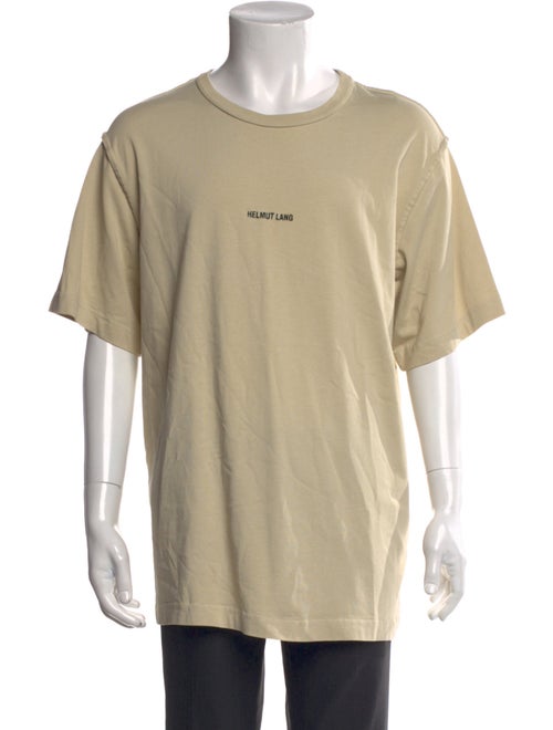 Helmut Lang Graphic Print Crew Neck T-Shirt