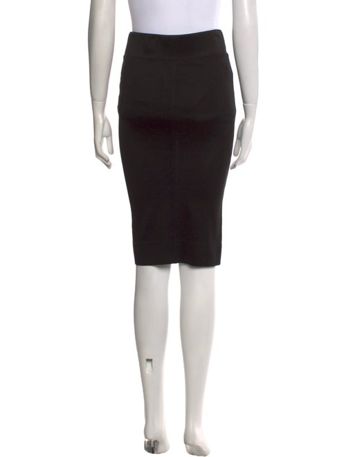 Helmut Lang Raw-Edge Trim Knee-Length Skirt