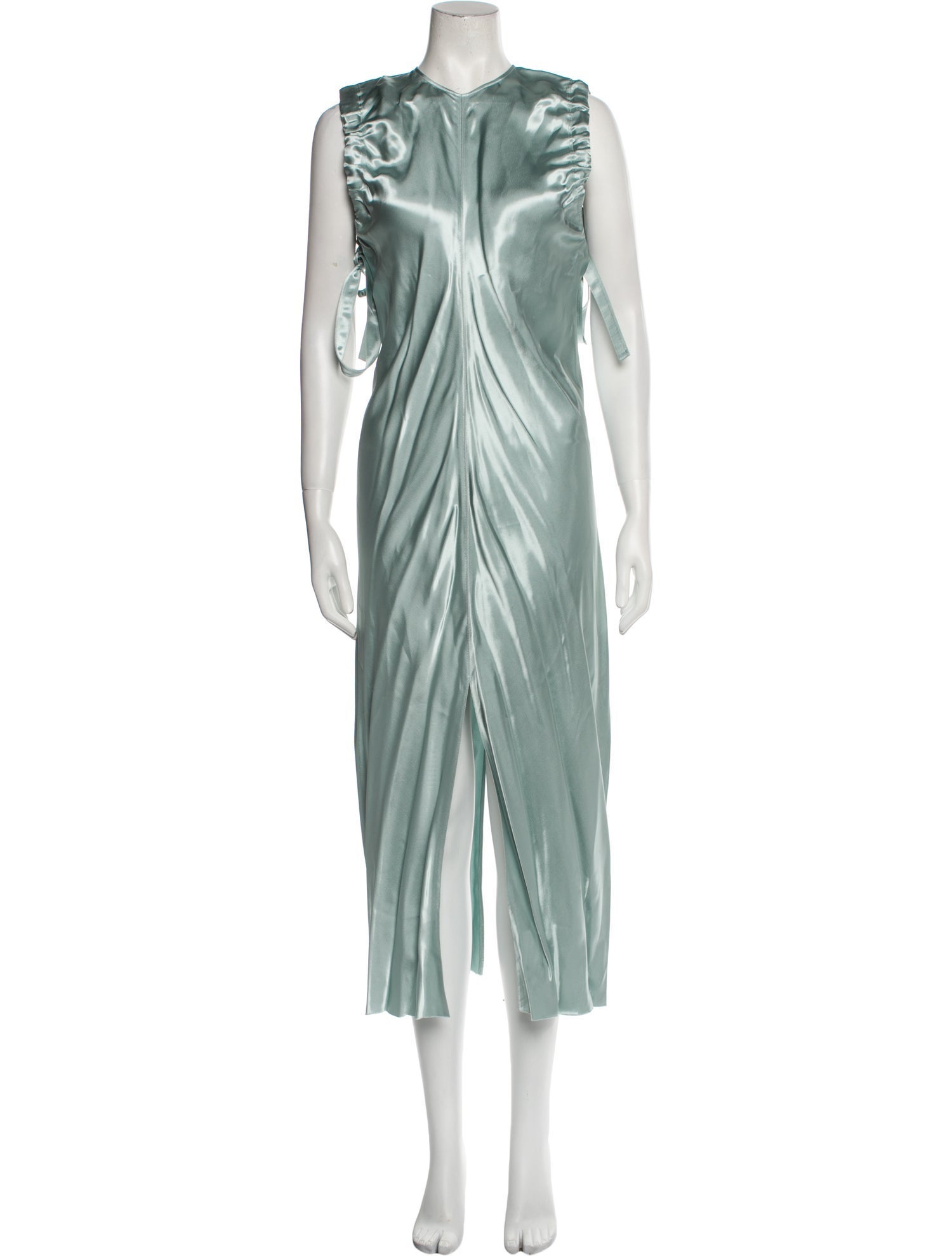 Helmut Lang Crew Neck Long Dress