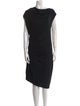 Helmut Lang Wool Knee-Length Dress