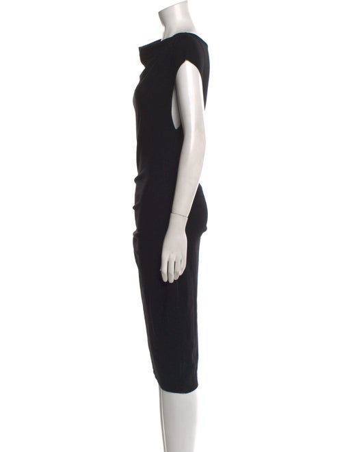 Helmut Lang Wool Knee-Length Dress
