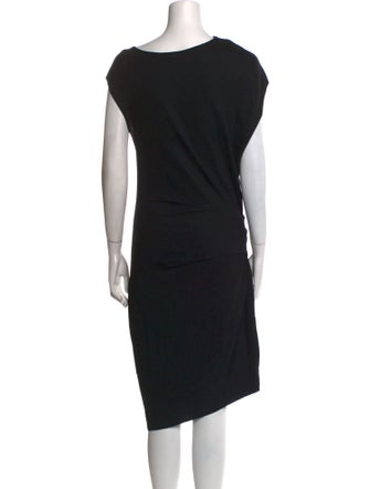 Helmut Lang Wool Knee-Length Dress