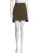 Helmut Lang Distressed Accents Mini Skirt