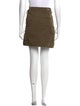 Helmut Lang Distressed Accents Mini Skirt