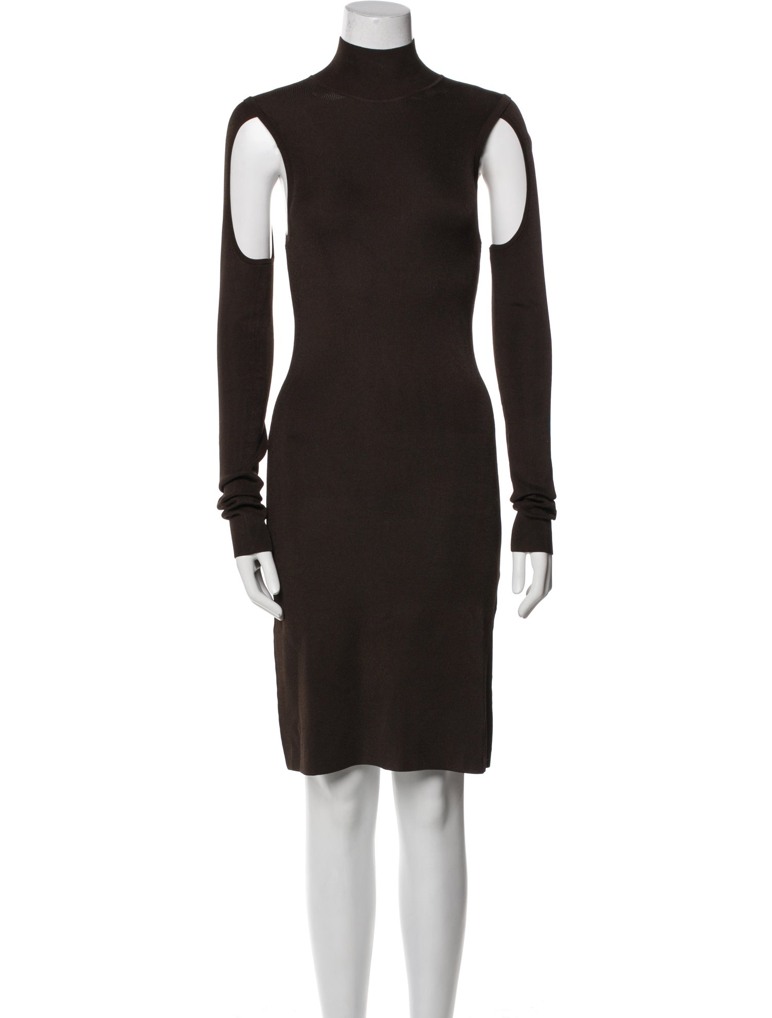 Helmut Lang Turtleneck Knee-Length Dress w/ Tags