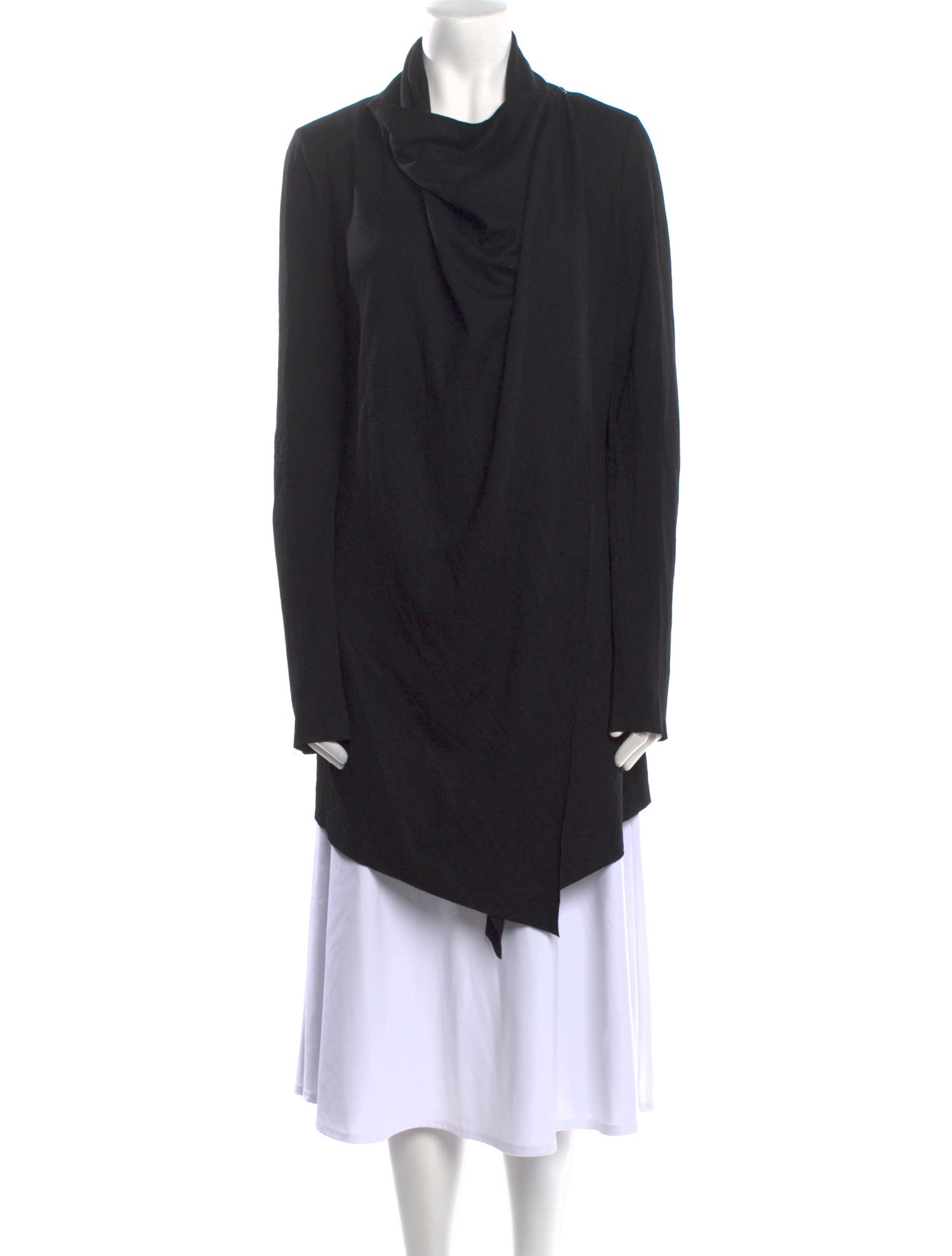 Helmut Lang Wool Cowl Neck Sweater