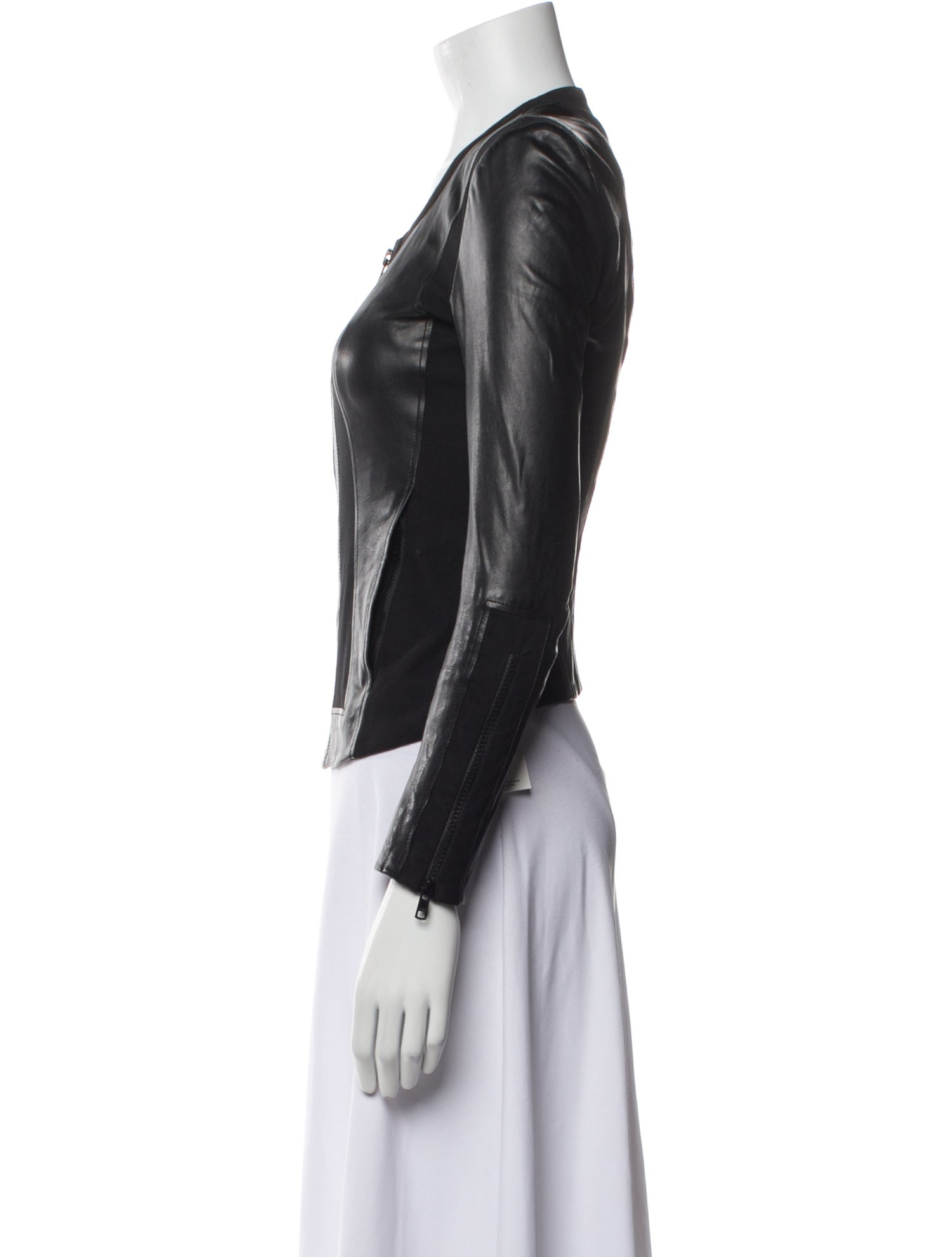 Helmut Lang Leather Biker Jacket