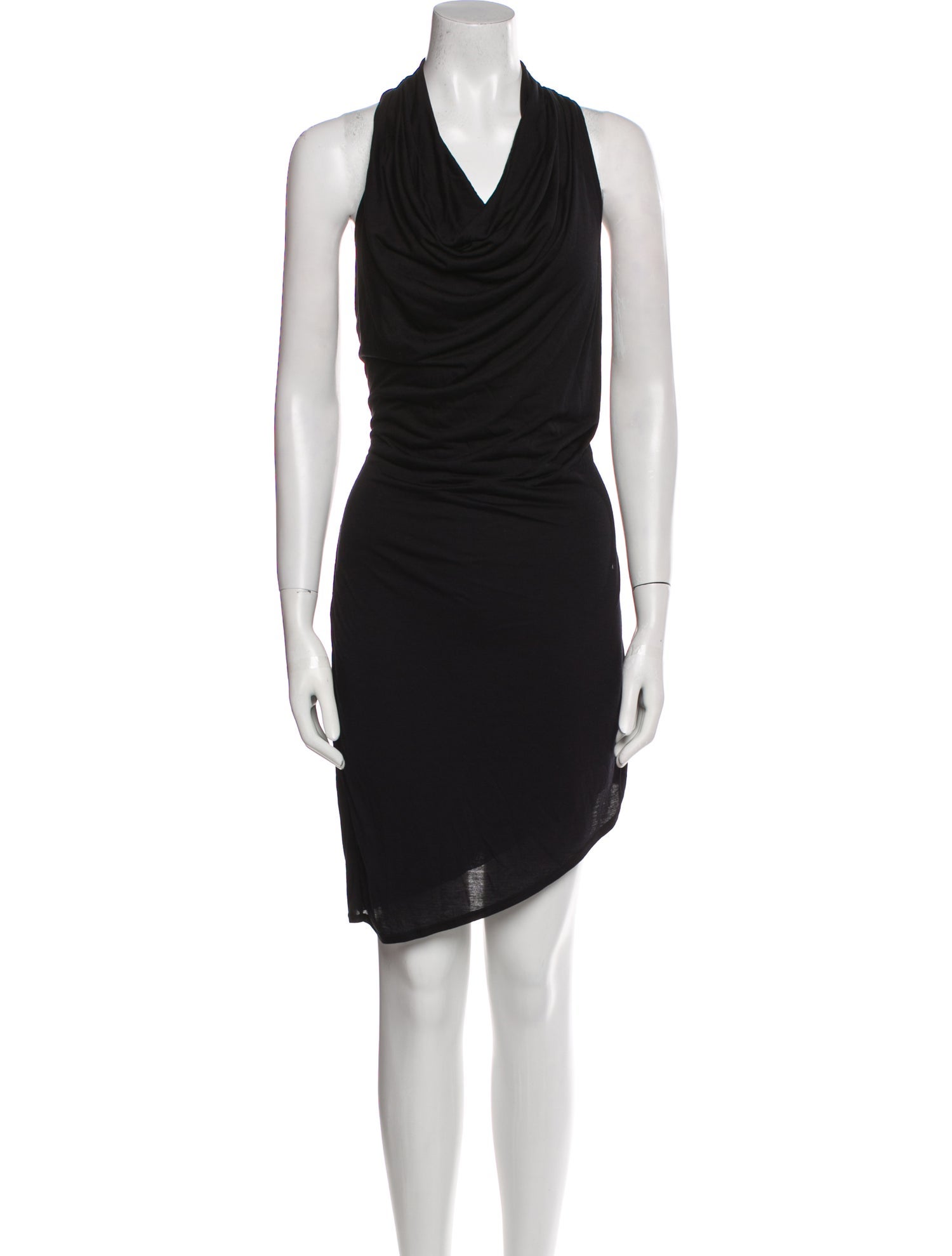 Helmut Lang Cowl Neck Knee-Length Dress w/ Tags