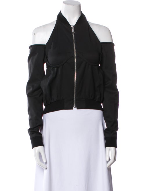 Helmut Lang Wool Bomber Jacket