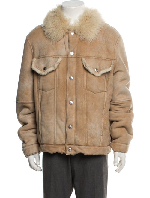 Helmut Lang Shearling Utility Jacket