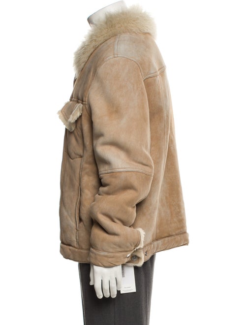 Helmut Lang Shearling Utility Jacket