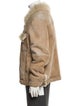Helmut Lang Shearling Utility Jacket