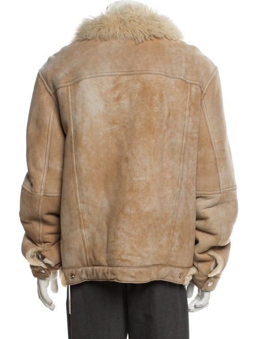 Helmut Lang Shearling Utility Jacket