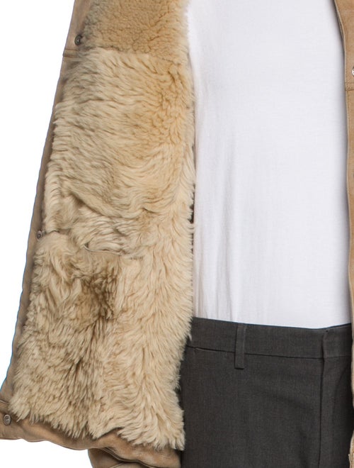 Helmut Lang Shearling Utility Jacket