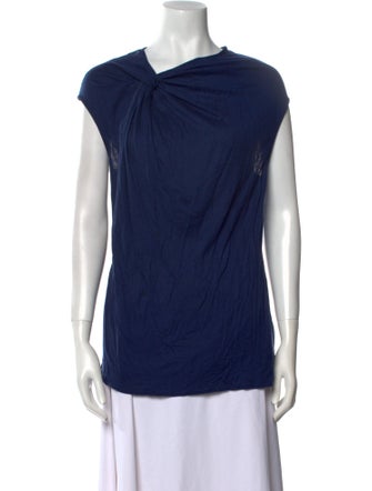 Helmut Lang Cowl Neck Sleeveless Top
