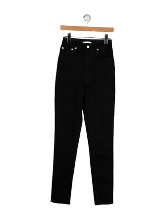 Helmut Lang High-Rise Skinny Leg Jeans
