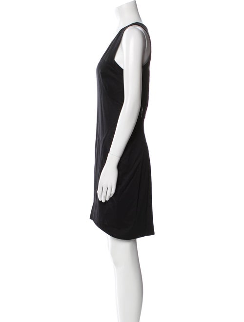 Helmut Lang Scoop Neck Mini Dress