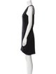 Helmut Lang Scoop Neck Mini Dress