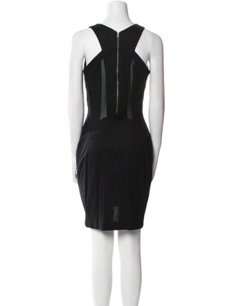 Helmut Lang Scoop Neck Mini Dress