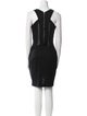 Helmut Lang Scoop Neck Mini Dress