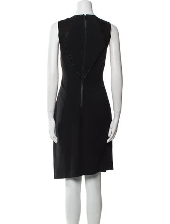 Helmut Lang Crew Neck Knee-Length Dress