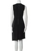 Helmut Lang Crew Neck Knee-Length Dress