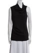 Helmut Lang Wool Cowl Neck Top