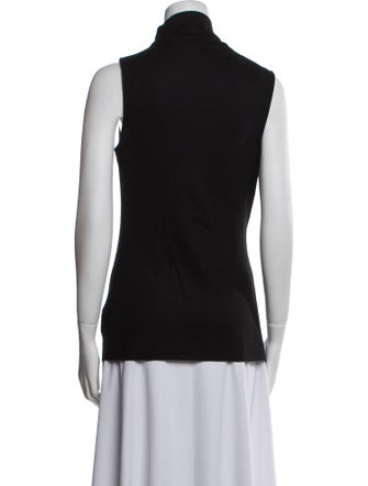 Helmut Lang Wool Cowl Neck Top