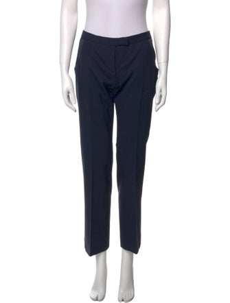 Helmut Lang Virgin Wool Straight Leg Pants