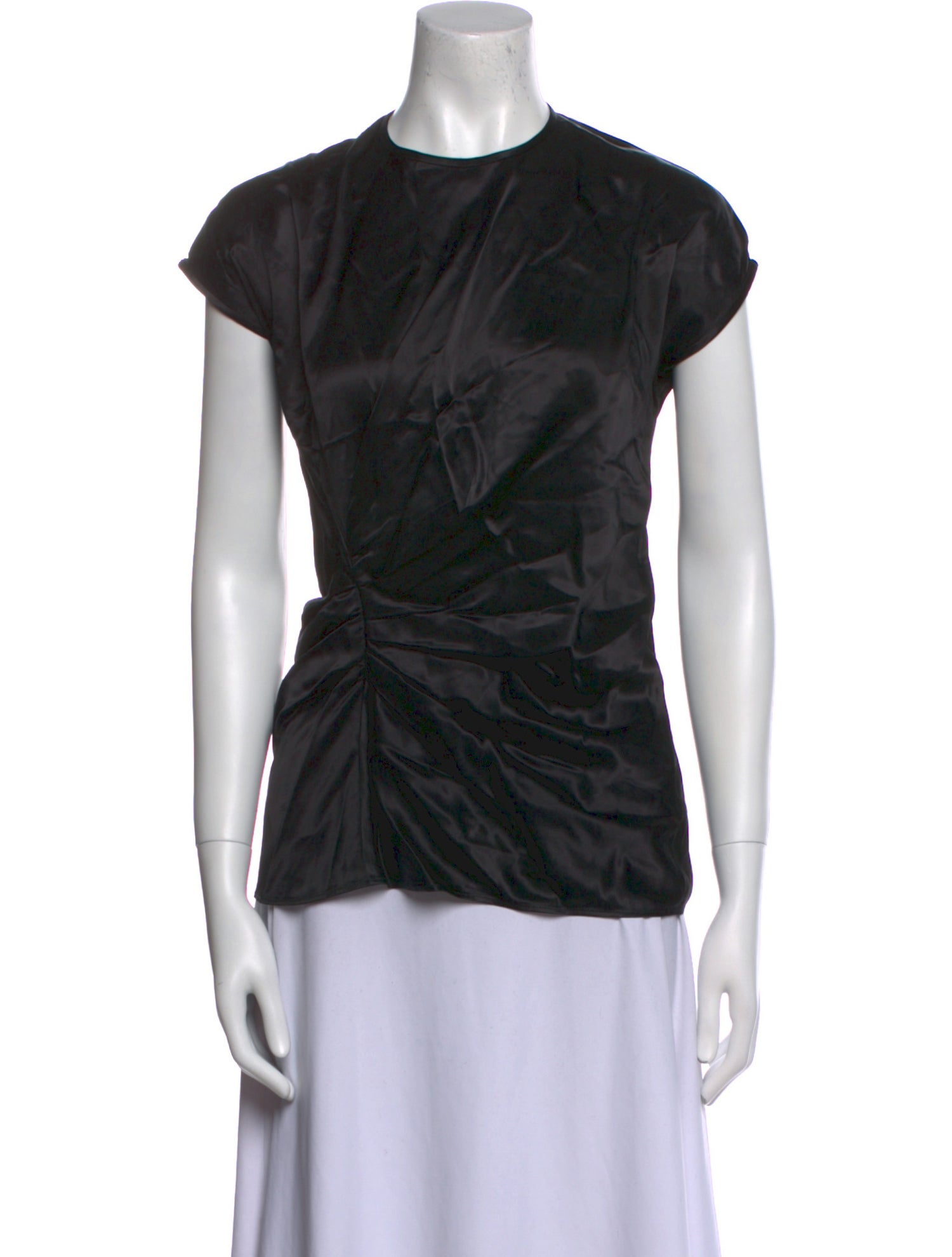 Helmut Lang Crew Neck Short Sleeve Top