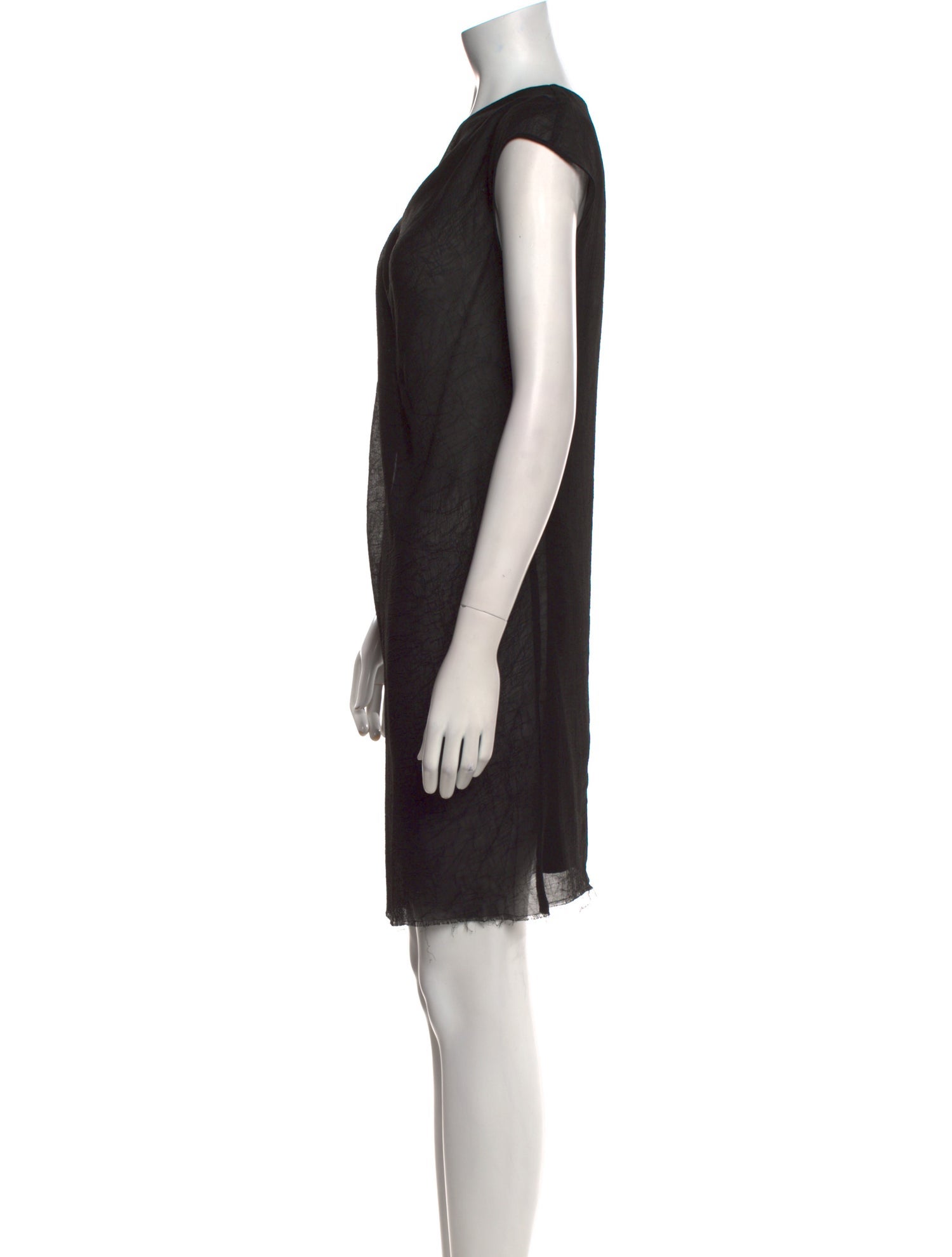 Helmut Lang Asymmetrical Mini Dress
